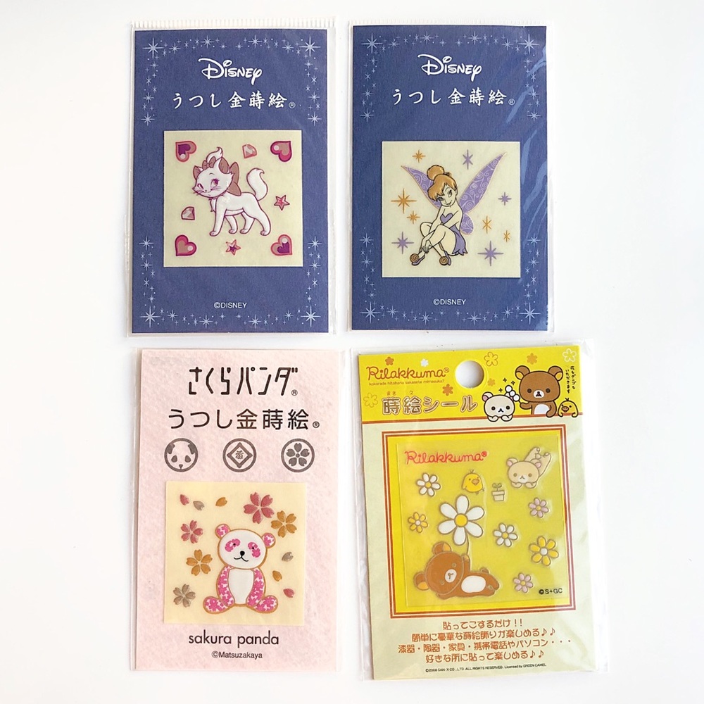 Cell Phone Sticker (Disney, Japanese Character)